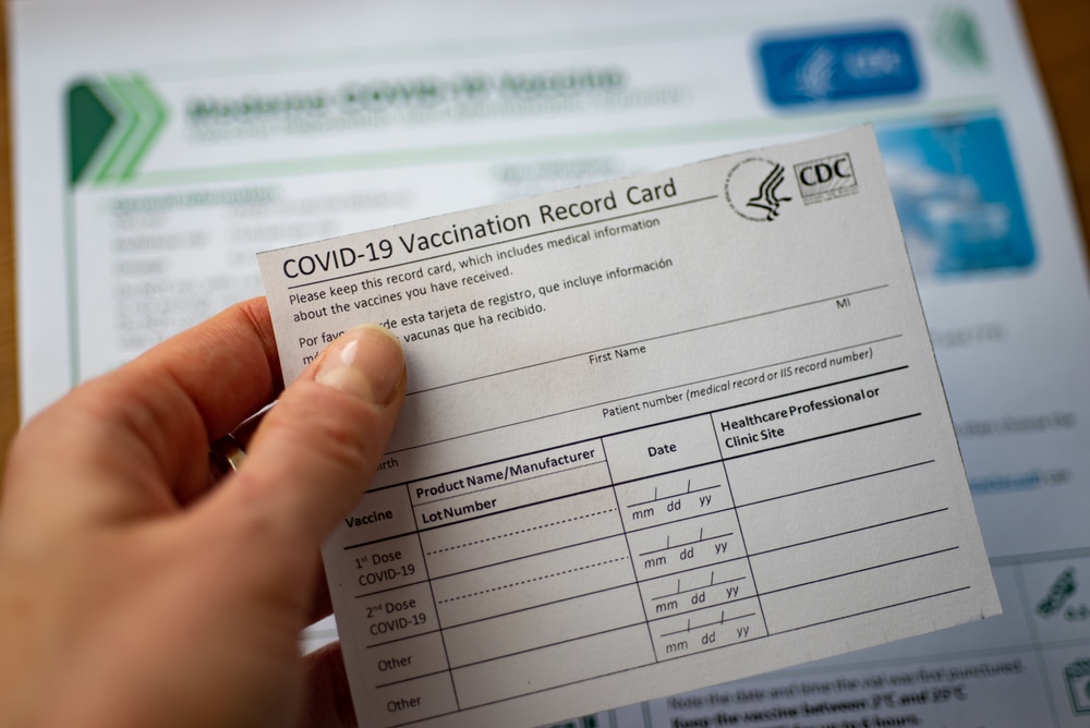 covid-19 vaccine card